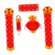 thumbnail image 5 of Festivales de primavera Chunlian año Nuevo Chino coplas pegatina decoración de fiesta decoraciones del año del dragón Duilian para pared año Nuevo Conjunto de siete palabras mayimx Coplas de año nuevo, 5 of 9