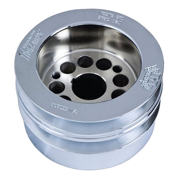 Fluidampr Ford 8BA Flat Head Wide Belt Steel Internally Balanced Damper - 550203