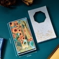 thumbnail image 6 of Exquisite Student Gift Hollow Literary Flower Painting Metal Reading Book Clip Flower Metal Bookmark Pagination Mark Tassel Pendant Bookmark STARRY NIGHT, 6 of 7
