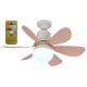 thumbnail image 1 of 6 redondas rosa-No. 1 cuerpo lámpara [A: FS-HX-R420 (modelo control remoto)] Lámpara ventilador en forma E27 (modelos 420) 30W desmontable [embalaje algodón perlado], 1 of 9