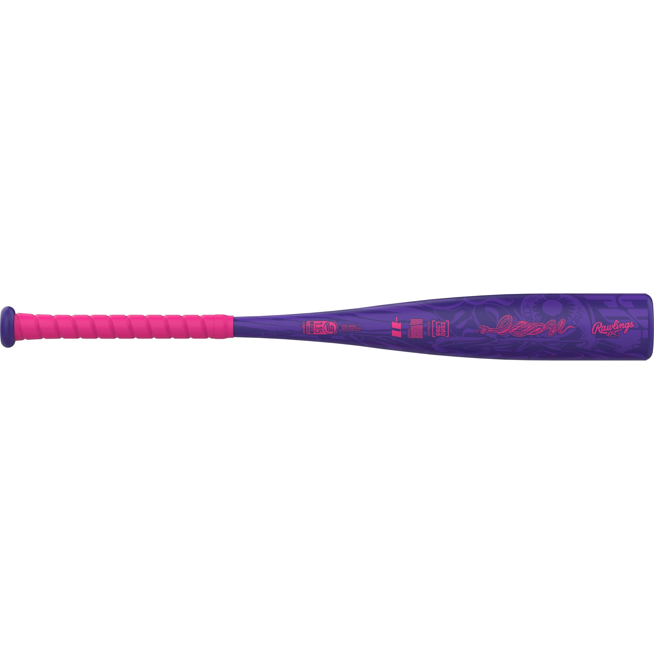 Rawlings | 2027 ICON Junior Big Barrel Baseball Bat | USSSA | 2 3/4" Barrel | 26 Inch | -11