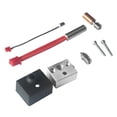 thumbnail image 3 of Hotend,Compatible With 3 Stainless Steel With Silicone Block Stainless Heater Block Kit 3d Sock 3 3d Temperature 500℃ Steel Nozzle 3d Printer Sock - Compatible Nozzle With 3d Suitable, 3 of 6