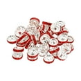 thumbnail image 1 of Unique Bargains Perles Intercalaires 10mm, 100 Pcs Perles Intercalaires en Strass Rondes en Vrac pour Fabrication de Bijoux, Rouge, 1 of 5