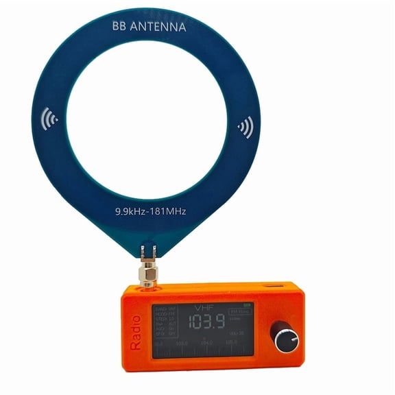 SI4732 9.9-108mhz Radio 1.9inch IPS Screen Pocket Mini Radio with Antenna All Band Rad y5294