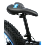 26 Mongoose Dolomite Mens Fat Tire Bike, 7 Speeds, Adults Age 13+, Black
