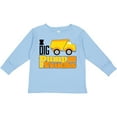 thumbnail image 3 of Inktastic I Dig Dump Trucks Boys or Girls Long Sleeve Toddler T-Shirt, 3 of 5