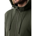 thumbnail image 4 of Wrangler Workwear Men's & Big Men's Full Zip Sherpa Lined Hooded Sweatshirt, Sizes S-5XL, 4 of 8