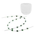 thumbnail image 2 of yuksok 2 Pieces Temporary Tooth Decoration Fashion Brace for Demonstration Teaching Green, 2 of 9