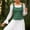 Green, variant on DuoJiaJ Womens Shaping Bodice, Tight Fit Role Play Corset Top Black Sizes S-3XL