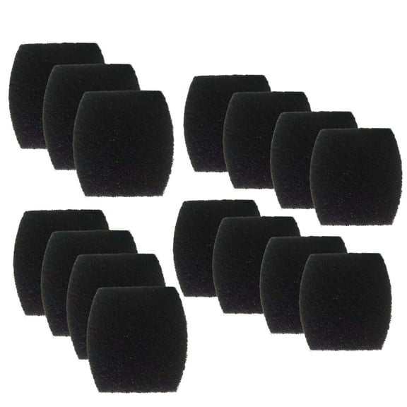 TropicAqua Charcoal Cat Litter Box Replacment Filter Compatible with Petmate Booda Clean Step Carbon Odor Filters (Pack of 15)