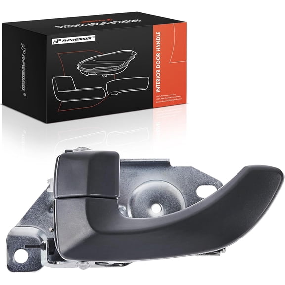 A-Premium Rear Left Driver Side Interior Door Handle Compatible with Kia Sorento 2003-2009, Gray, Replace# 83610-3E000GW, 836103E000GW