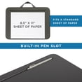 thumbnail image 5 of LapGear Compact Lap Desk, 12-Pack, Charcoal, 5 of 7