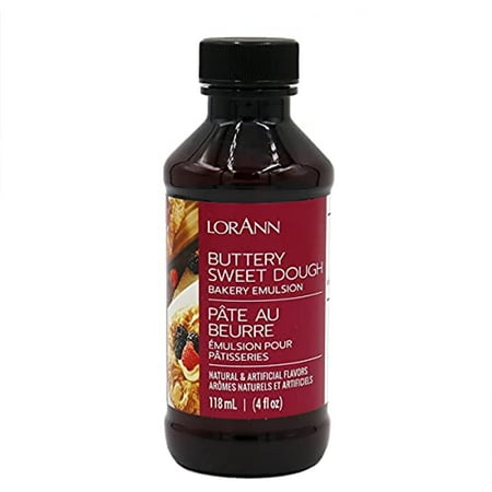 Lorann Buttery Sweet Dough Bakery Emulsion, 4 Ounce Bottle