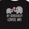 thumbnail image 4 of Inktastic Grandaddy Loves Me Grandchild Gift Boys or Girls Long Sleeve Toddler T-Shirt, 4 of 5