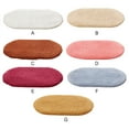 thumbnail image 2 of relayinert Easy To Clean And Soft Bath Mat For Bathroom Floors Non-slip Polyester Bathroom Carpet Bathroom Rugs watermelon red 1Set, 2 of 6