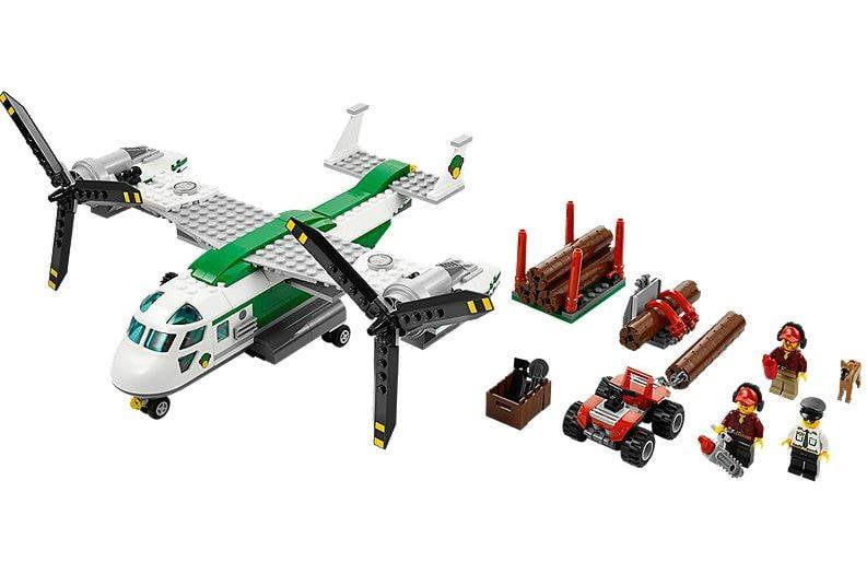 lego city cargo airplane