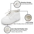 thumbnail image 5 of HsdsBebe Baby Boys Girls Shoes Infant Oxford Dress Shoe Loafers Brogue Flats for First Steps Walkers 0-24M, 5 of 8