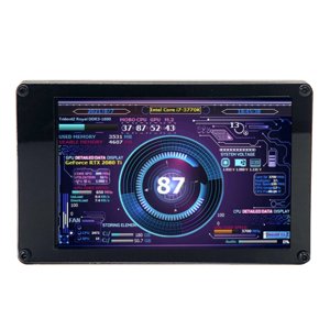 PC Affichage de la température, 320x480 IPS USB 3.5in Écran de moniteur Temp de l'ordinateur PC