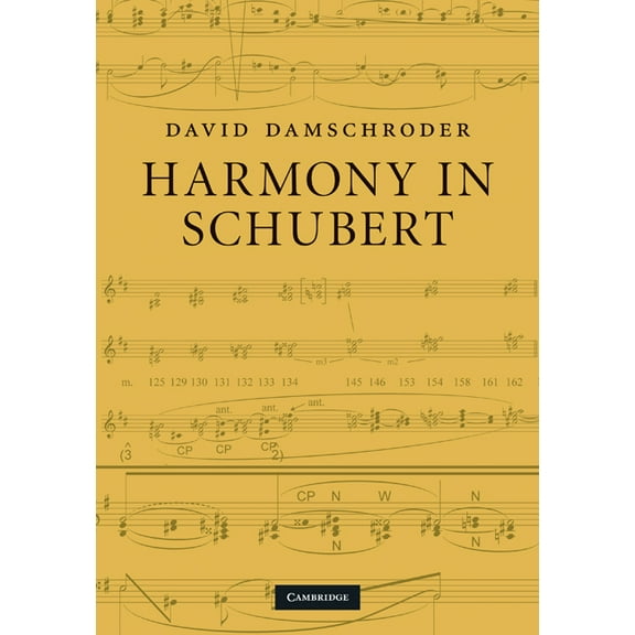 Harmony in Schubert, (Hardcover)