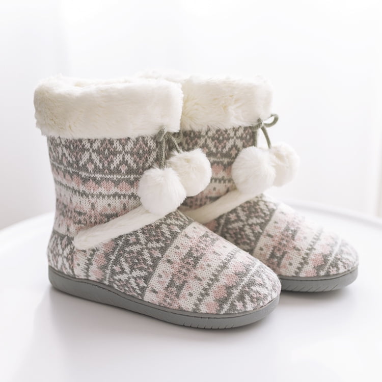 slipper boots womens sainsburys