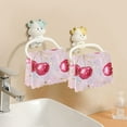 thumbnail image 6 of 6PCS Dish Towels and Dish Cloths Reuseable Dishcloths Sets for Washing Dishes, Cooking, Baking Size 11" x 11" Watercolor Sparkling Cherries, 6 of 9