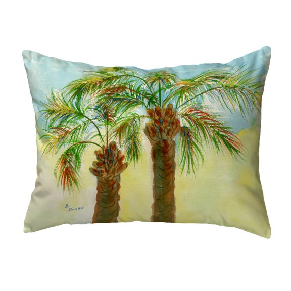 Betsy Drake Interiors Betsy's Palms No Cord Pillow 16x20