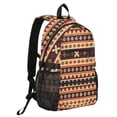 thumbnail image 2 of JIALIOU 14" Laptop Backpack Waterproof Airline Approved Stylish Casual Daypack for Travel Business College Work, Geometric Bohemia Africa, 2 of 8