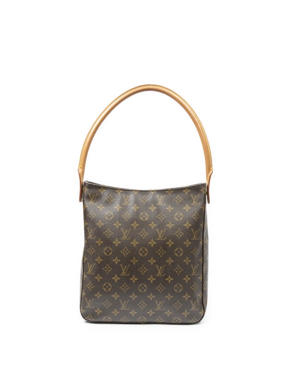Pre-Owned Louis Vuitton Brown Looping GM Shoulder Bag Monogram Canvas