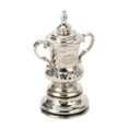 thumbnail image 2 of Ornements de Trophée de Football, Modèle de Coupe de Trophée de Football Cadeau Exquis Compact pour Étagère, 2 of 8