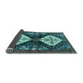 thumbnail image 2 of Ahgly Company Indoor Rectangle Persian Light Blue Traditional Area Rugs, 2' x 4', 2 of 4