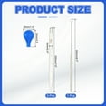 thumbnail image 2 of Pipetas de goteo graduadas Uxcell 4 piezas 15 ml reutilizables de vidrio borosilicato para transferencia de líquidos para laboratorio, química, transparente, 2 of 6