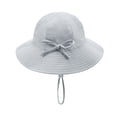thumbnail image 6 of Toddler Boys Girls Bucket Hat Summer Kids Sun Hat Adjustable Bucket Hat Outdoor Play Hat For Toddler Girls Boys Sun Toddler Summer Hats Gibobby,S,G, 6 of 7