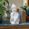 thumbnail image 2 of Urban Trends Collection: Ceramic Buddha Figurine Gloss Finish, 2 of 2