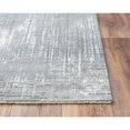 thumbnail image 2 of Alora Decor Aurora 9' x 12' Abstract Gray/Beige Hybrid Area Rug, 2 of 5