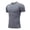 Gray#02, variant on Yeaiivve Compression Shirts for Men Shapewear Undershirt Abs Abdomen Slim Short Sleeve Body Shaper Gray,L