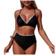 thumbnail image 2 of Tankini Moda Bikini Color Sólido Color Flor Tirantes Conjunto de Dos Piezas Traje de Baño Dividido Traje de Baño de Dos Piezas para Mujer Trajes de Baño Tankini para Mujer Traje de Baño de 2 Piezas pa, 2 of 7