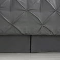 thumbnail image 4 of 8 Piece Bed In A Bag Pintuck Comforter Sheet Bed Skirt Sham Set for All Seasons, 4 of 10