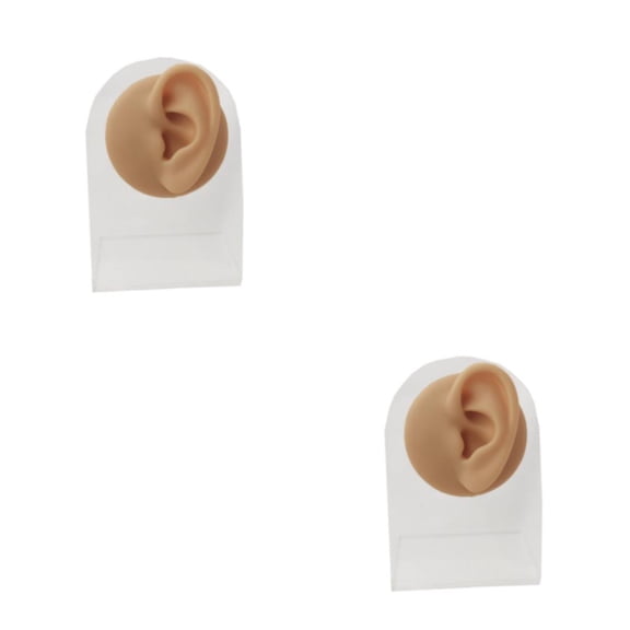 Modelo de Oreja izquierda Inteprter de silicona Tridimensional