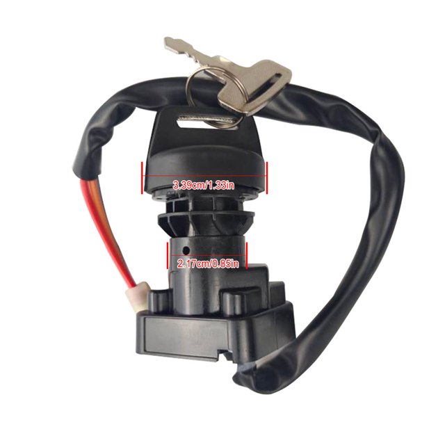 pitrice Interrupteur d'Allumage pour Moto Fils d'Alimentation Durables Quad Verrouillage Démarrage Accessoires Pièce Contrôleur Adaptateur