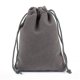 thumbnail image 1 of Bolsa de franela negra con cordón para guardar auriculares, bolsa de joyería a prueba de polvo, bolsa de franela para empaquetar joyas, 1 of 4