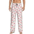 thumbnail image 2 of Lsque Cute Axolotl Print Men's Pajama Pants, Lounge Pant - Comfortable Home Wear,Elastic Waistband, Stylish Design-XX-Large, 2 of 9
