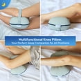 thumbnail image 3 of Derila Orthopedic Memory Foam Knee Pillow for Side Sleepers, Pain Relief and Support, 3 of 8