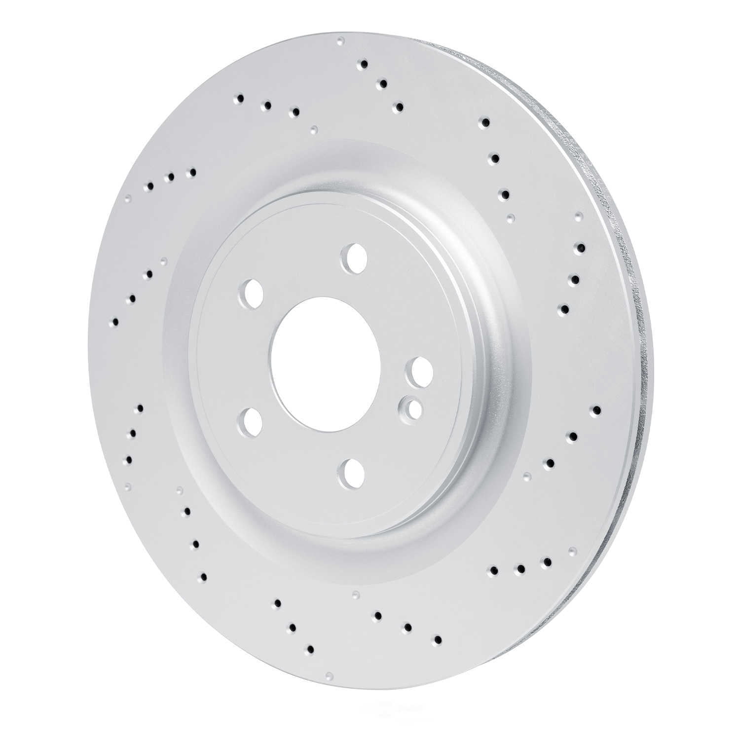Dynamic Friction Company 920-63189 DFC Hi-carbon Alloy Geomet Coated Rotor - Drilled