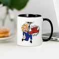 thumbnail image 3 of CafePress - Clinton Glass Shattered Mug - 11 oz Ceramic Mug - Novelty Coffee Tea Cup, 3 of 4