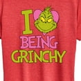 thumbnail image 3 of The Grinch - I Love Being Grinchy - Women's Short Sleeve Graphic T-Shirt, 3 of 5