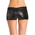 thumbnail image 2 of Be Wicked BW1676PR XL Sequin Booty Shorts, Purple - Extra Large, 2 of 2