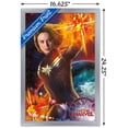 thumbnail image 3 of Marvel Cinematic Universe - Captain Marvel - Energy Wall Poster, 14.725" x 22.375", Framed, 3 of 5