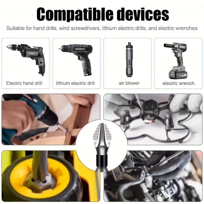 Colacoor Alloy High-Magnetic Screwdriver Drill Bit Set，Non-Slip Teeth Phillips Screwdriver Bit Set, Long Drill Bits for Electric Drills 18PCS