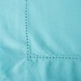 thumbnail image 2 of Design Imports CAMZ37118 Aqua Hemstitch Napkin - Set of 4, 2 of 11