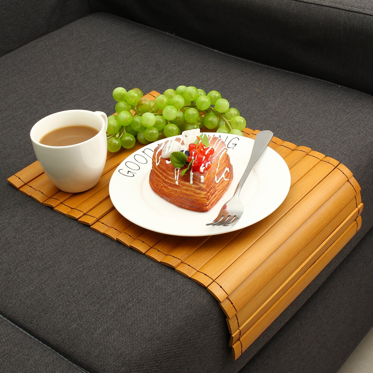 Wooden Sofa Arm Tray Uk Baci Living Room